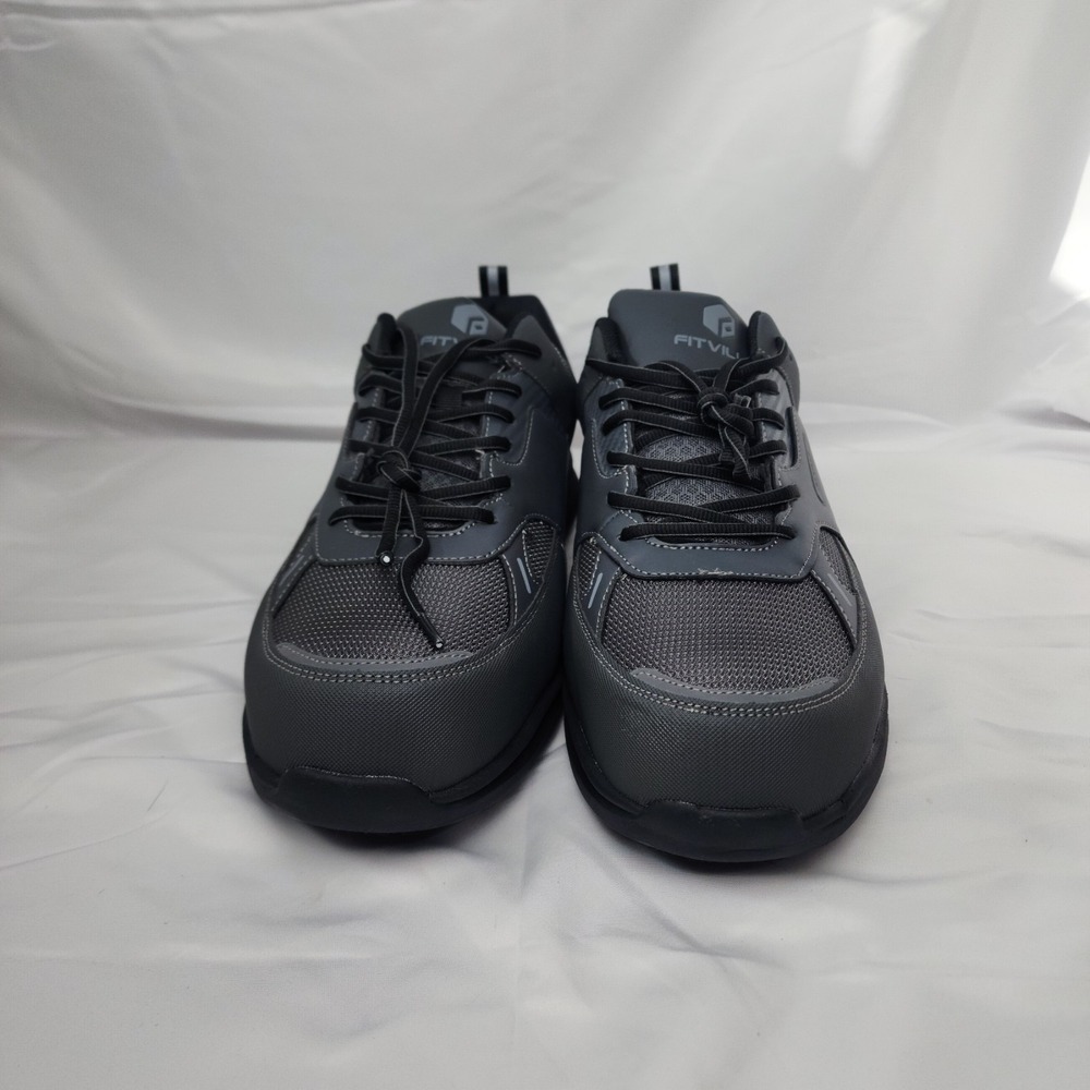 FitVille 12.5EW Composite Toe‎ Safety Shoes Puncture Proof Work Shoes for Men